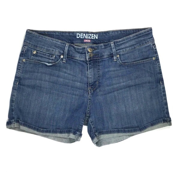 Denizen from Levi's Pants - Medium Wash Jean Shorts